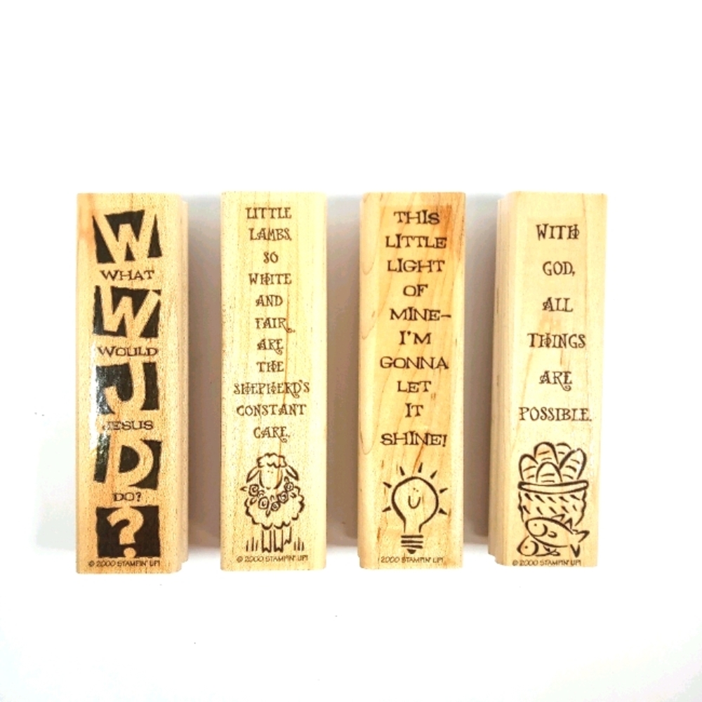 Bible Verse Rubber Stamps~New